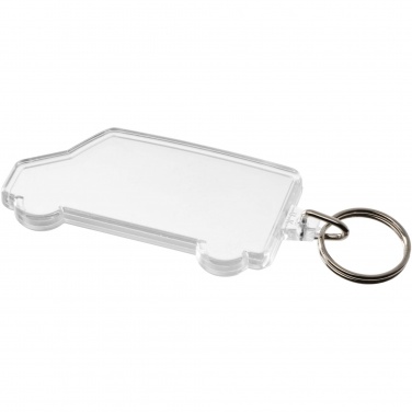 Logotrade promotional products photo of: Combo van-shaped keychain