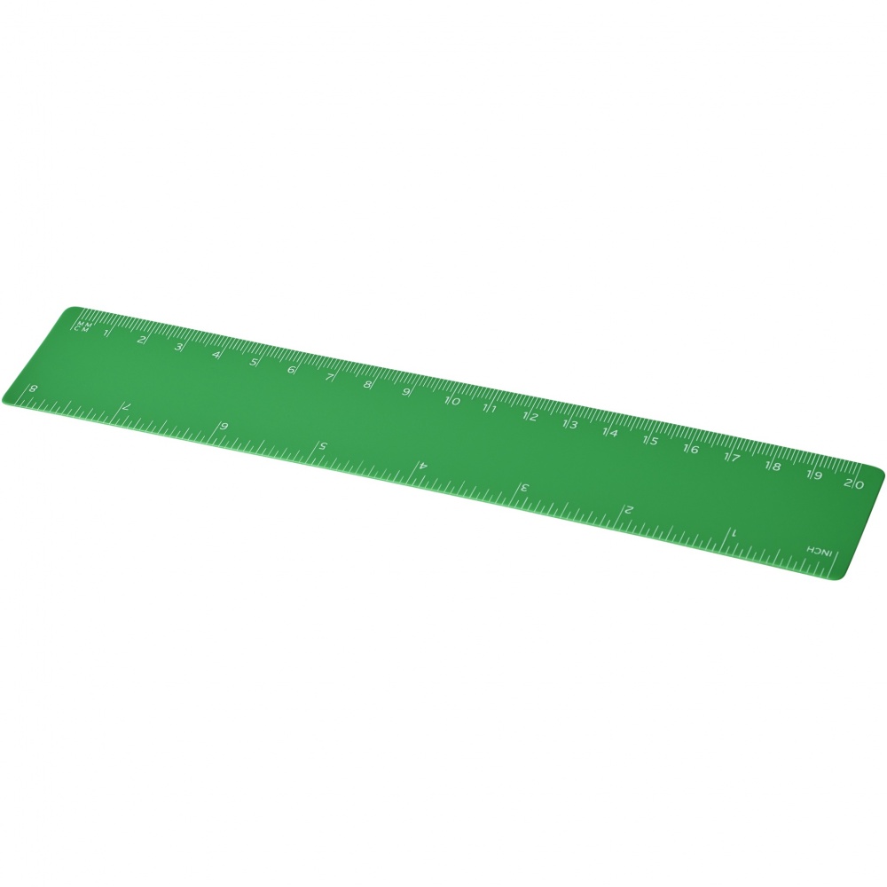 Logo trade business gifts image of: Rothko 20 cm plastic ruler