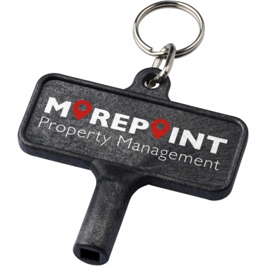 Logo trade promotional items picture of: Largo plastic radiator key with keychain