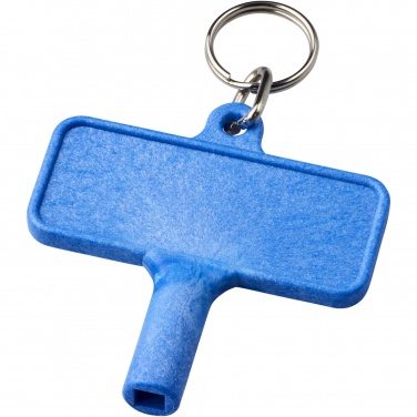 Logotrade promotional product image of: Largo plastic radiator key with keychain