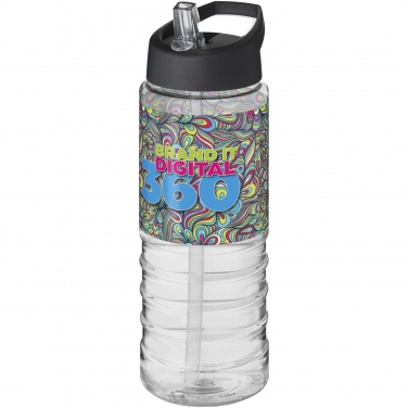 Logotrade corporate gifts photo of: H2O Active® Treble 750 ml spout lid sport bottle
