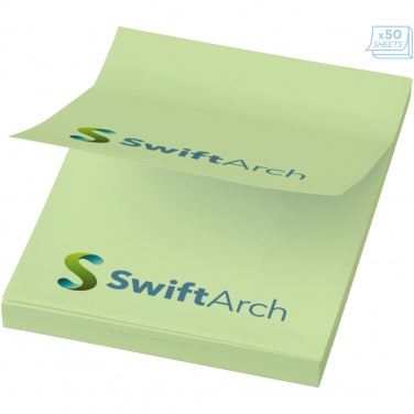 Logo trade corporate gifts picture of: Sticky-Mate® A8 sticky notes 50x75mm