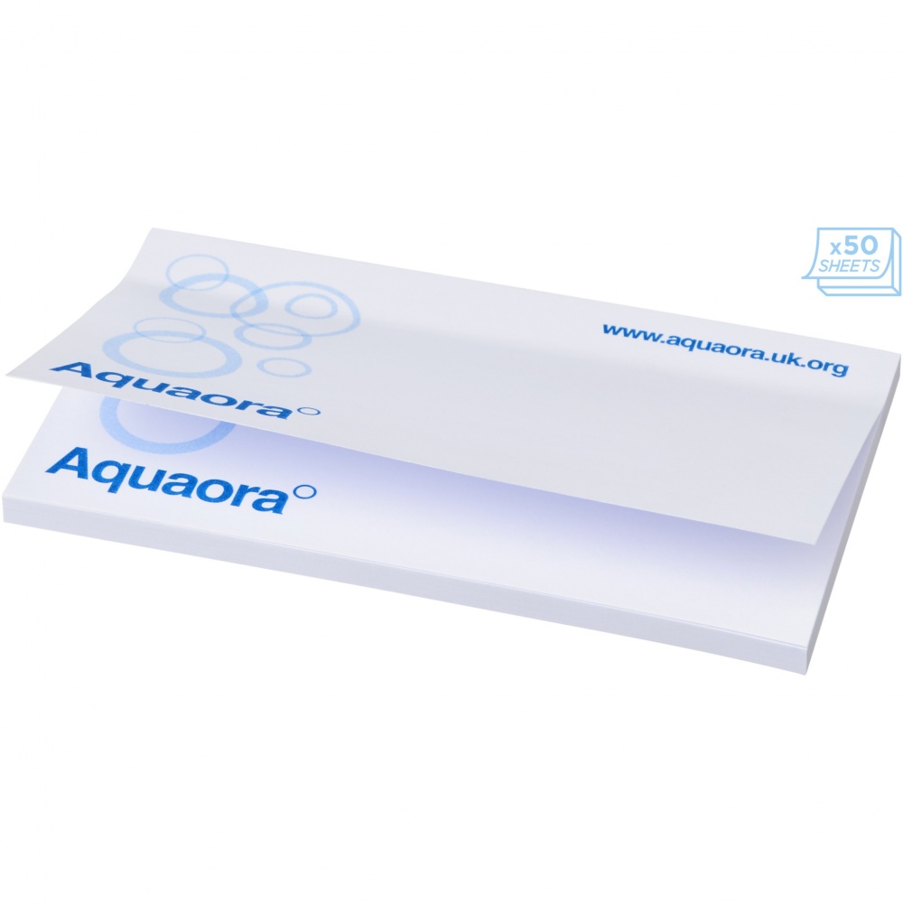 Logo trade corporate gifts image of: Sticky-Mate® sticky notes 127x75mm