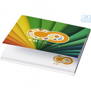 Logotrade corporate gifts photo of: Sticky-Mate® soft cover squared sticky notes 75x75mm