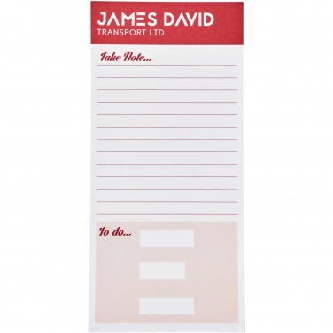Logotrade promotional product image of: Desk-Mate® 1/3 A4 notepad