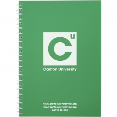 Logo trade business gift photo of: Rothko A5 notebook