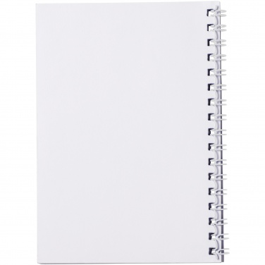 Logo trade promotional giveaways image of: Desk-Mate® spiral A6 notebook PP cover