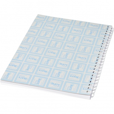 Logo trade promotional item photo of: Desk-Mate® spiral A4 notebook
