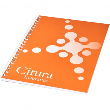 Logotrade promotional giveaway picture of: Desk-Mate® A5 notebook synthetic cover