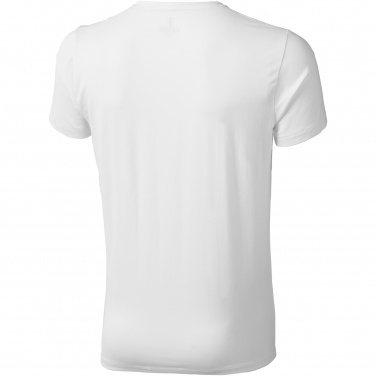 Logo trade advertising product photo of: Kawartha short sleeve men's organic V-neck t-shirt