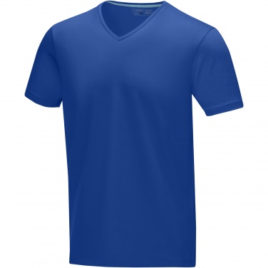 Logotrade promotional merchandise photo of: Kawartha short sleeve men's organic V-neck t-shirt