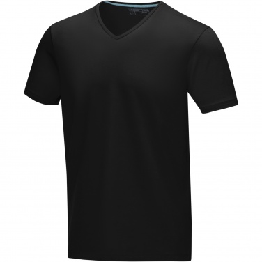 Logo trade promotional product photo of: Kawartha short sleeve men's organic V-neck t-shirt
