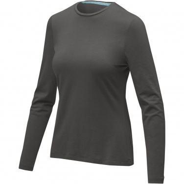 Logotrade business gift image of: Ponoka long sleeve women's organic t-shirt