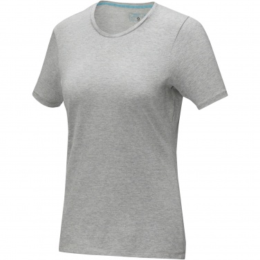 Logo trade promotional gifts image of: Balfour short sleeve women's organic t-shirt