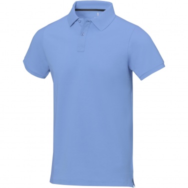 Logo trade promotional giveaways picture of: Calgary short sleeve men's polo