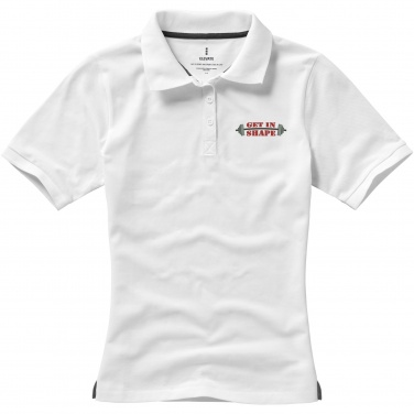 Logotrade advertising product picture of: Calgary short sleeve women's polo