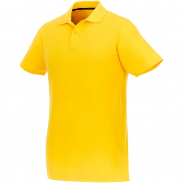 Logo trade business gifts image of: Helios short sleeve men's polo