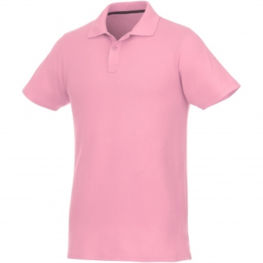 Logo trade promotional giveaway photo of: Helios short sleeve men's polo