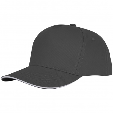 Logotrade promotional gift image of: Ceto 5 panel sandwich cap