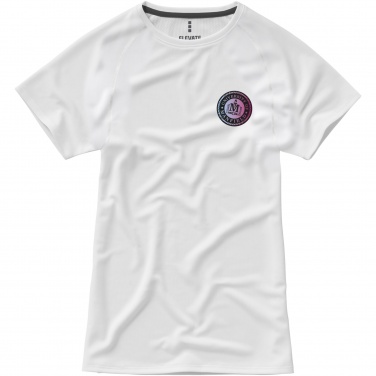 Logotrade promotional giveaway image of: Niagara short sleeve women's cool fit t-shirt