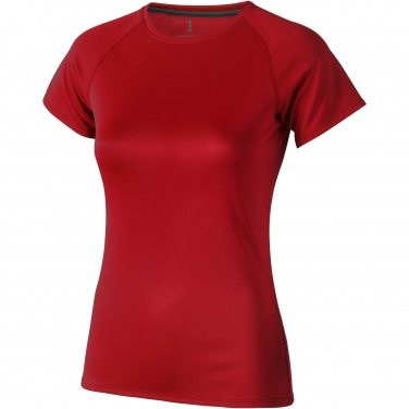 Logo trade promotional products picture of: Niagara short sleeve women's cool fit t-shirt