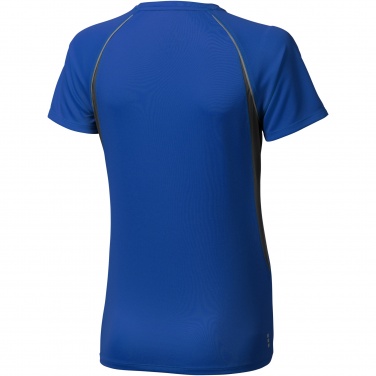 Logo trade promotional gift photo of: Quebec short sleeve women's cool fit t-shirt
