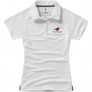 Logo trade promotional item photo of: Ottawa short sleeve women's cool fit polo