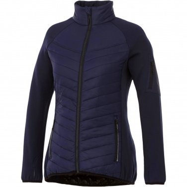 Logo trade promotional merchandise picture of: Banff women's hybrid insulated jacket