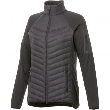 Logo trade promotional merchandise image of: Banff women's hybrid insulated jacket