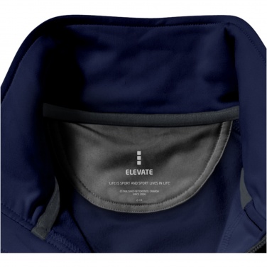 Logo trade promotional merchandise image of: Mani men's performance full zip fleece jacket
