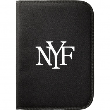 Logo trade promotional merchandise photo of: Berkely A4 zippered portfolio