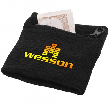 Logo trade promotional gifts picture of: Brisky performance wristband with zippered pocket