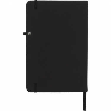 Logo trade business gift photo of: Noir medium notebook