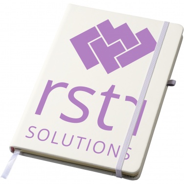 Logo trade promotional product photo of: Polar A5 notebook with lined pages