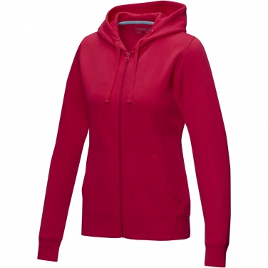 Logotrade promotional merchandise photo of: Ruby women’s organic recycled full zip hoodie