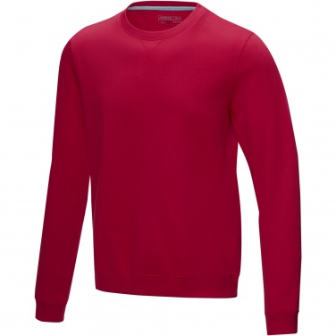 Logo trade promotional items image of: Jasper men’s organic recycled crewneck sweater