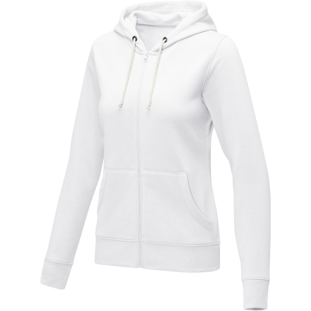 Logotrade promotional giveaway image of: Theron women’s full zip hoodie