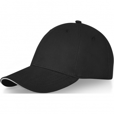 Logotrade promotional giveaway image of: Darton 6 panel sandwich cap
