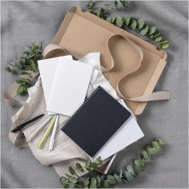 Logo trade promotional product photo of: Bianco A5 size wire-o notebook