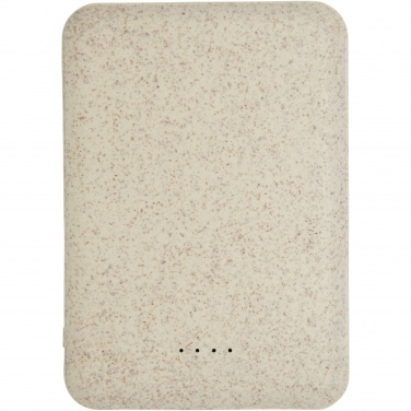 Logotrade corporate gift picture of: Asama 5000 mAh wheat straw power bank