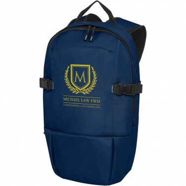 Logotrade advertising product picture of: Baikal 15" GRS RPET laptop backpack 8L
