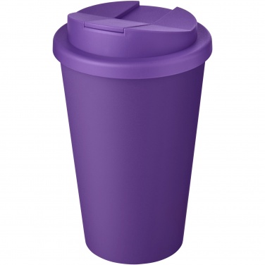 Logotrade corporate gifts photo of: Americano® Eco 350 ml recycled tumbler with spill-proof lid