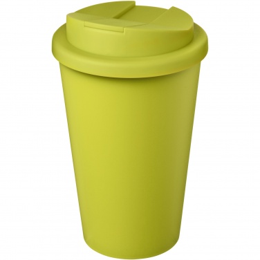 Logo trade advertising product photo of: Americano® Eco 350 ml recycled tumbler with spill-proof lid