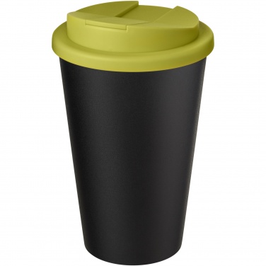 Logo trade promotional gifts picture of: Americano® Eco 350 ml recycled tumbler with spill-proof lid