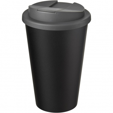 Logo trade promotional merchandise picture of: Americano® Eco 350 ml recycled tumbler with spill-proof lid