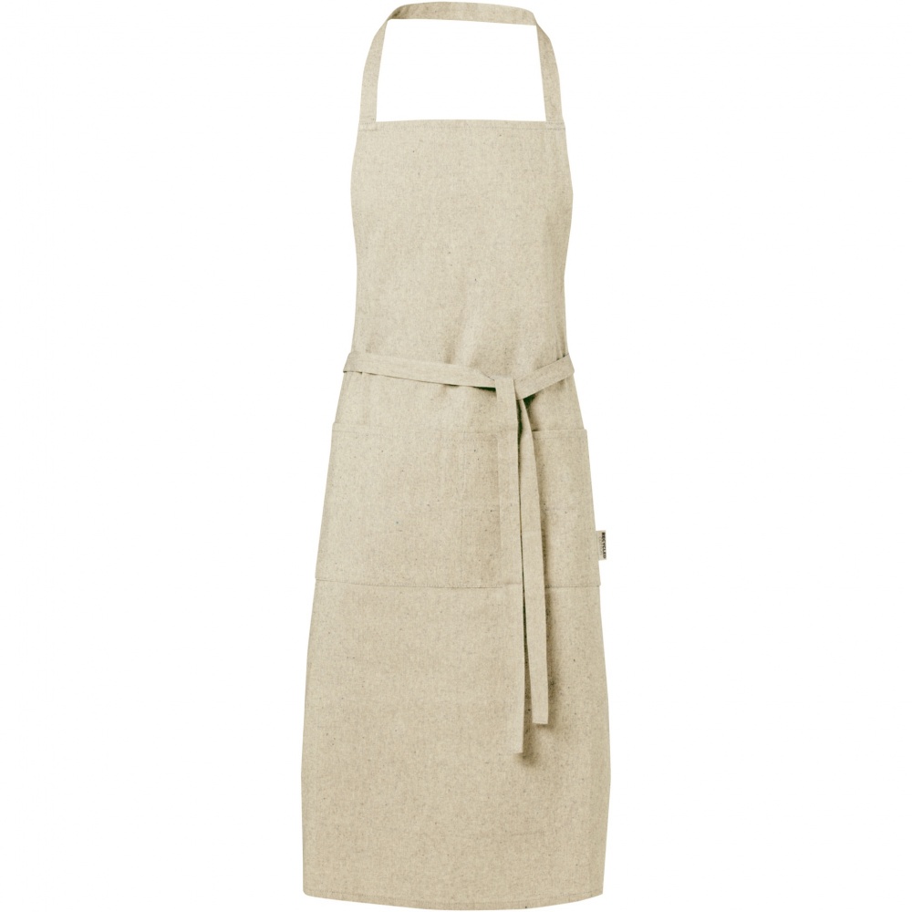 Logo trade promotional products image of: Pheebs 200 g/m² recycled cotton apron