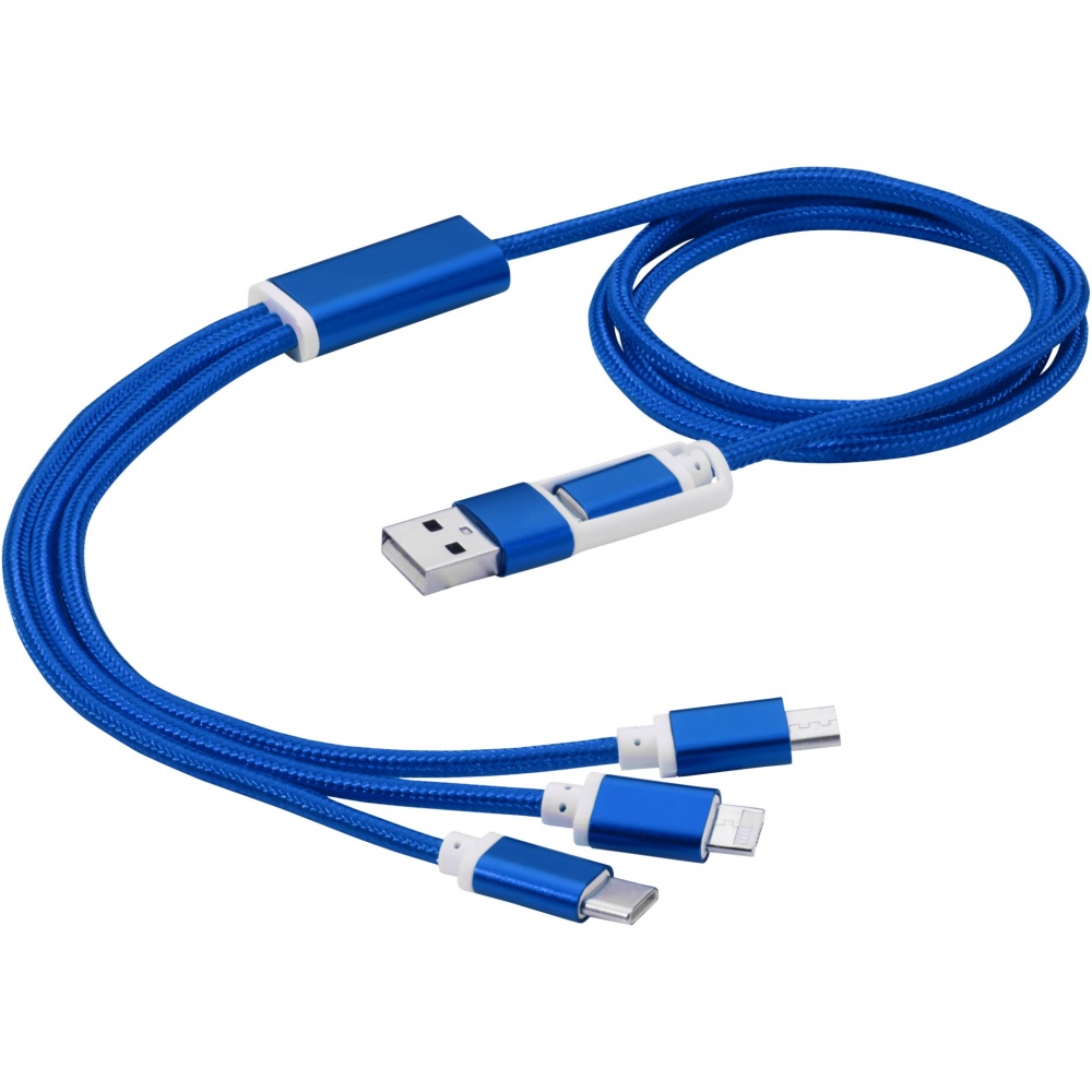 Logo trade promotional items picture of: Versatile 5-in-1 charging cable