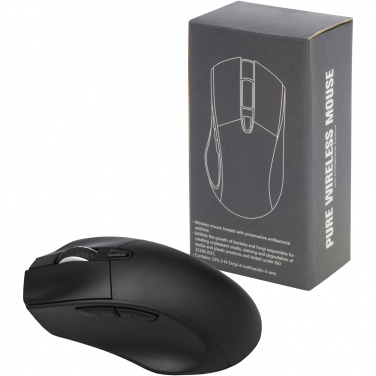 Logotrade promotional giveaway image of: Pure wireless mouse with antibacterial additive