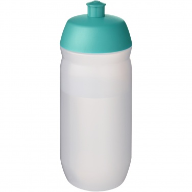 Logo trade advertising products picture of: HydroFlex™ Clear 500 ml squeezy sport bottle