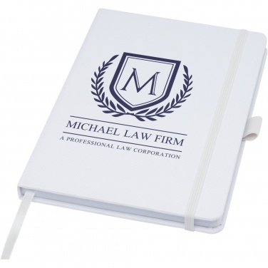 Logotrade promotional products photo of: Honua A5 recycled paper notebook with recycled PET cover